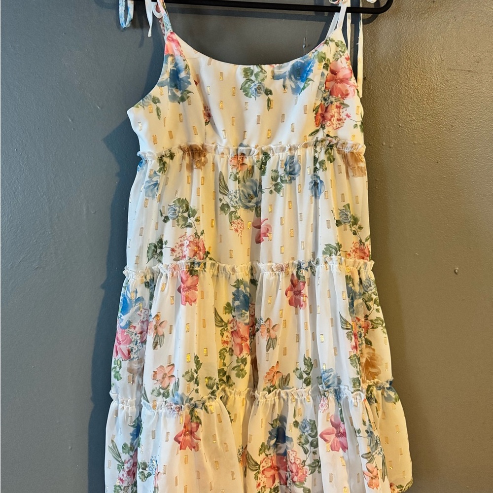 Floral Tiered Sundress